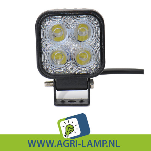 taart calcium Baron 12 Watt LED Werklamp 12V 24V - Agri-lamp.nl