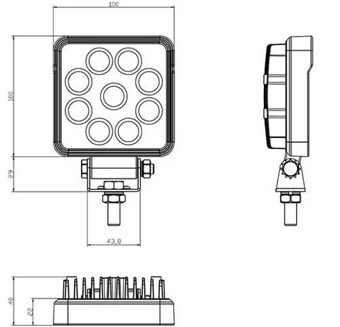 LED Werklamp 1710 Lumen