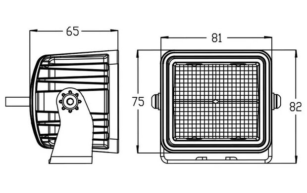 Krachtige en Speciale Reflector, 4680 Lumen