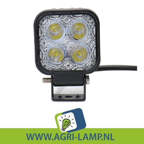 Postbode Ban Sturen 12 Watt LED Werklamp 12V 24V - Agri-lamp.nl